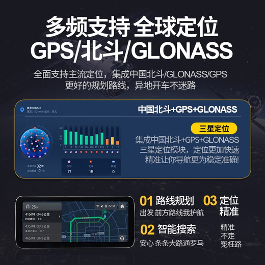 适用福特07-12款蒙迪欧致胜安卓大屏导航360度全景倒车影像一体机 自己装/4GWiFi版4G+64G/360全景 官方标配