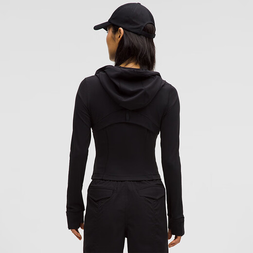 Lululemon丨Define Women's Short Hooded Jacket *Nulu LW3JDJS Black M /8