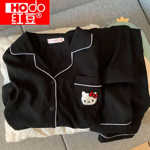 
Pangdongdulai Supermarket is selling Japanese HelloKitty pure cotton gauze pajamas for women's spring and autumn long sleeves 2025 new Yunduo Cotton-6628# Striped rabbit double length XL [Suggested 120-140Jin [Jin equals 0.5 kg]]
