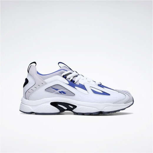 锐步（Reebok）七夕赠礼男女情侣DMX 1200经典运动休闲时尚复古舒适老爹鞋官方旗 DV9226-白/蓝 34.5