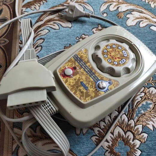 Jade mattress electric heating thermostat six-hole timing digital display electromagnetic wave single temperature single control thermostat switch six-hole ultra-long wave model