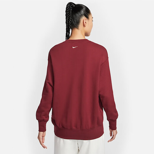 耐克(NIKE)女 蛇年限定春秋圆领卫衣 休闲运动 HV8462-677红 L