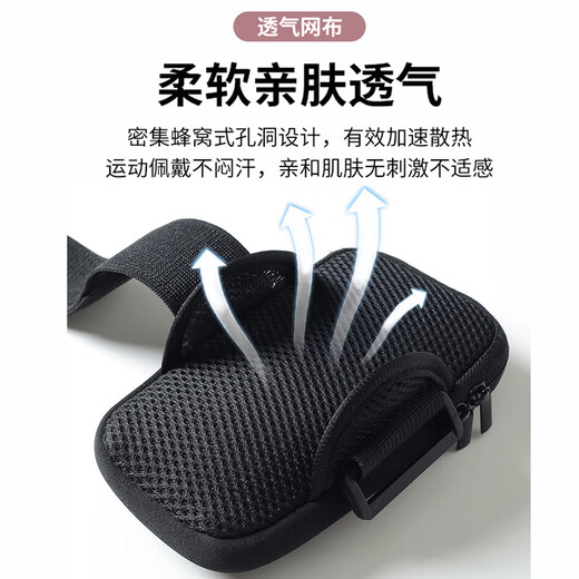 Erstes Konzept des Ausführens von Mobiltelefon ART-Tasche Sporttasche Sporttasche Sportgeräte Fitness Outdoor Mobiltelefon Hülle Handgelenk Mobiltelefon Carry-Gerät Großes schwarzes, leuchtendes 7-Zoll-Mobiltelefon für Männer und Frauen