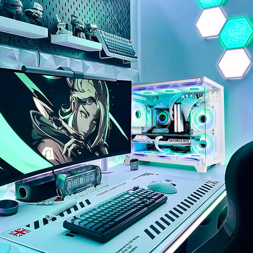 ASUS brand desktop Core i5 12600KF/14600KF RTX4060/4060Ti/5060/5060ti/5070 game assembly computer DIY game machine with three I5-13400F丨16G丨RTX5060