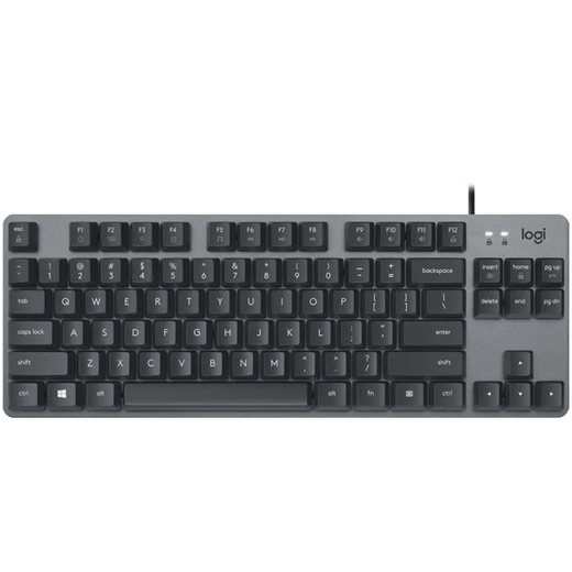 罗技（Logitech） K835 机械键盘 有线游戏键盘 TTC轴 84按键办公键盘 拼色键盘 K835 TKL红轴-吾皇万睡键帽款