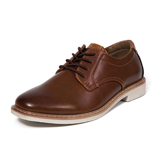 Deer Stags Boys Marco JR Oxford Shoes, Brown, 6 Big Kid, Brown Brown 6 Big Kid