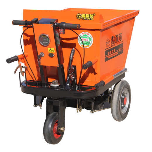 Huili Xinnet electric ash bucket truck Xinyupeng construction site trolley elevator truck mortar dump truck small flatbed truck electric ash bucket truck