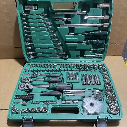 Star (SATA) Star's same style 150-piece auto repair tool set manual wrench combination tool auto repair tool repair 216-piece set 72-tooth auto repair grade replacement when worn out