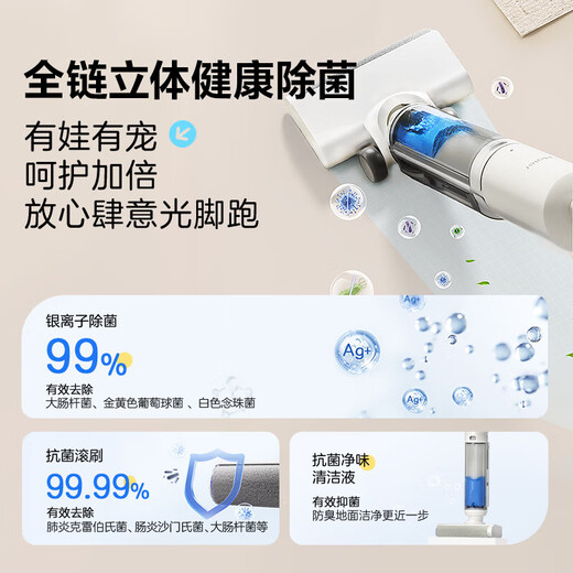 Haier floor scrubber, all-in-one washing and mopping machine, automatic cleaning, suction and mopping machine, Yunduo L1 floor washing machine, all-in-one washing and mopping machine, waterproof vacuum cleaner, handheld Xiaobai home wireless electric mop, Yunduo L1 new product recommendation