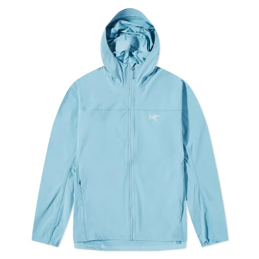 始祖鸟（ARC'TERYX）Arcteryx Gamma Lightweight 户外防风软壳夹克外套男9196 黑色连帽-Black M