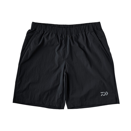 DAIWA 25 spring and summer DP-8825 water-repellent sports shorts, fishing shorts, casual shorts, black M