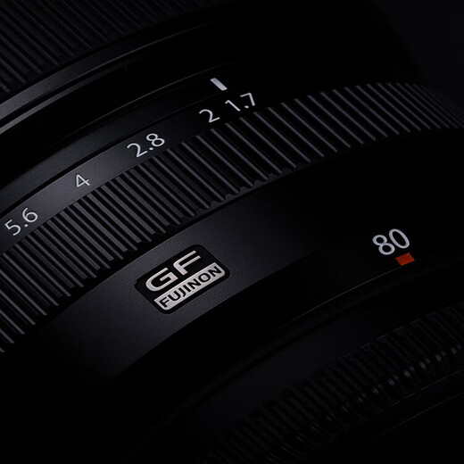 FUJIFILM medium format camera lens GF80mm F1.7 R WR