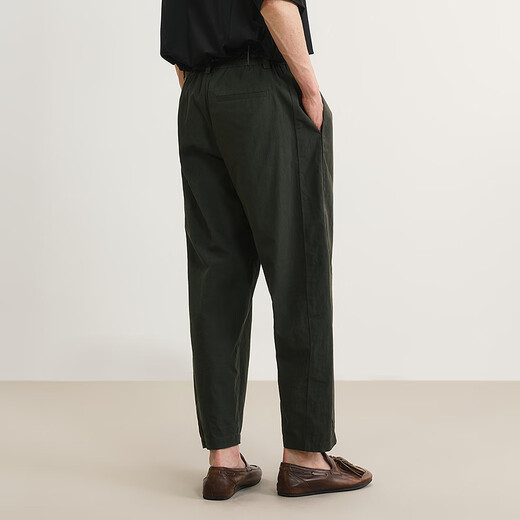 Skizzieren Sie Herrenkleidung 2025 Sommer Neues Produkt Casual Hosen Hosen Scimitar Hosen losen 9p6e12530 340 Schwarz und Grün M