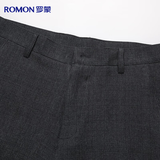 Romon [anti-wrinkle-free ironing] trousers for men, middle-aged and young casual pants for men, business formal wear straight-leg daddy wear trousers