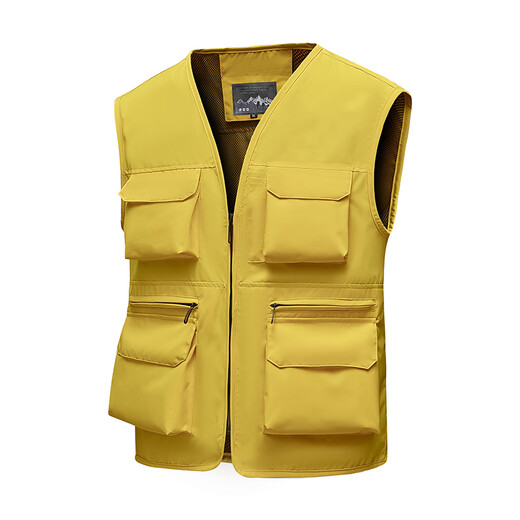 Walking Dragon Sommerweste Multipocket Tactical Weste Herren Fischereimaschinen Workout Pferdesclip Workwear Jacke 9911 Militärgrün S