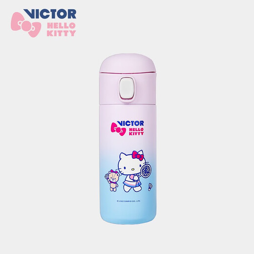 Hello Kitty Joint Water Cup Victory KT Kitty 380ML Insulation Water Kettle pg9905kt-im (Sakura Pink/Blue Blue 0ml