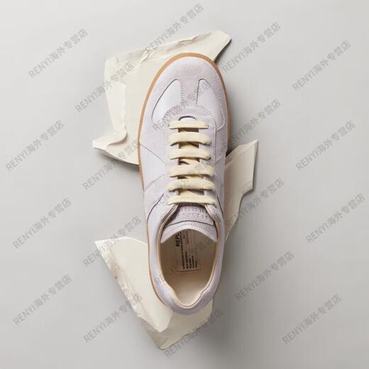 梅森马吉拉（MAISON MARGIELA）平底德训鞋运动鞋休闲鞋平底单鞋鞋子官方旗舰正品 T6172灰蓝色 41.5 男款 x