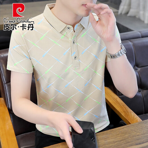 皮尔卡丹（pierre cardin）2025夏季新款Polo保罗衫短袖男潮牌ins修身翻领半袖T恤男士上衣服 9226白色 M