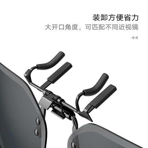 Párroco párroco clips de gafas de sol polarizadas para hombres y mujeres que conducen clips de gafas de sol para color UV 12103 Película verde oscuro 12112