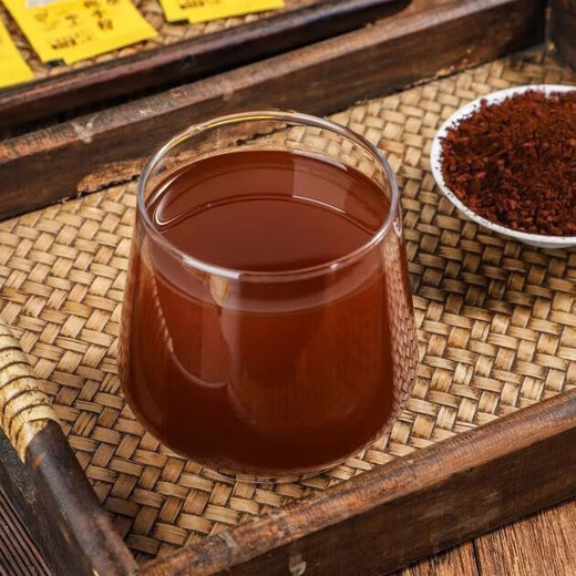 Hebailing Jinzhai Ganoderma lucidum wandsporenpulver blau hut zertifizierung verstärkt die Immunität, hohe Ernährung und einfache Absorption 60 Beutel/Box Zwei Kisten