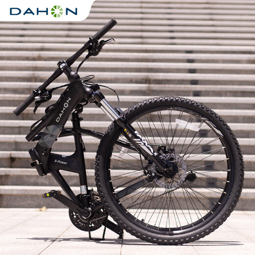 
DAHON 26-inch 27-speed disc brake folding mountain bike adult men and women cycling XAA673M matt blue 26-inch 26-inch