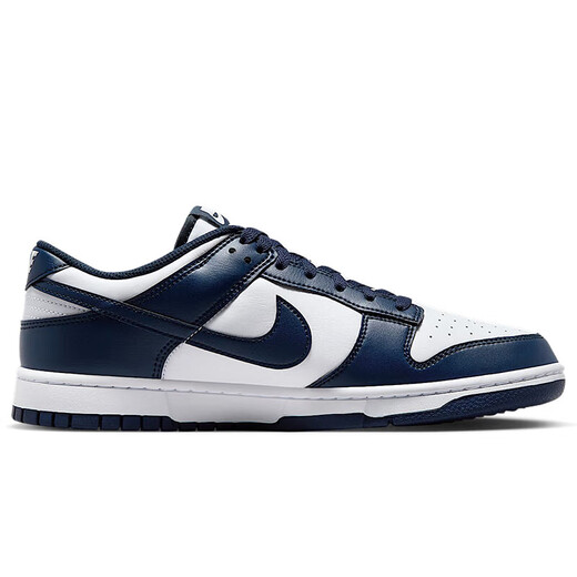 Nike NIKE men's casual sneakers DUNK New Year's gift sneakers HF5441-107 white/navy blue 42