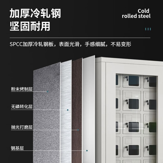 Zhongwei (ZHONGWEI) x702 mobile phone cabinet storage cabinet intercom cabinet factory hospital school mobile phone cabinet 40 doors (storage only)