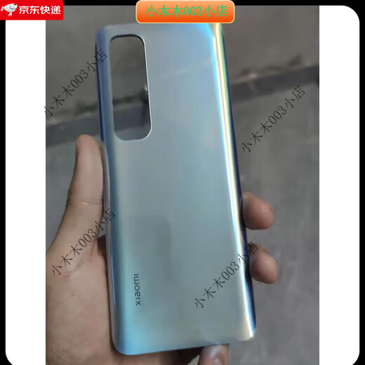 I is suitable for Xiaomi 10S back cover original disassembly Xiaomi 10s original glass case original battery cover mobile phone back shell Xiaomi 10S back cover black original disassembly