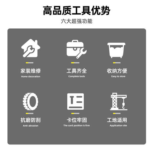 Factory No. 1 16-piece household tool box set hardware hand tools home maintenance multi-functional woodworking electrician set