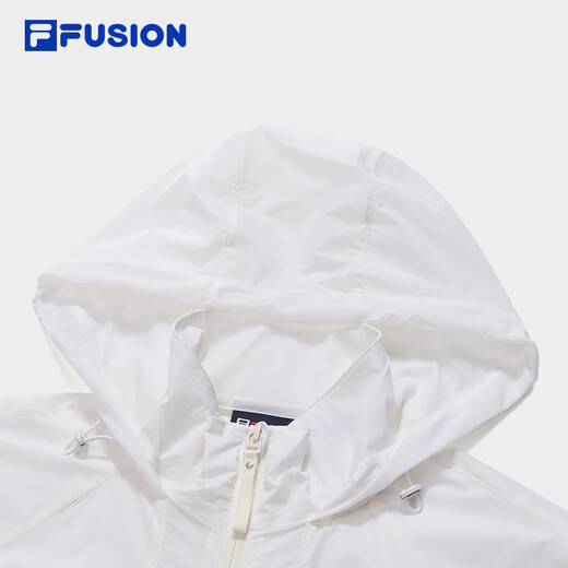 FILA FUSION斐乐潮牌梭织外套女2025夏新款渐变宽松凉感防晒上衣 薰蝶紫-PU S 160/80A/S