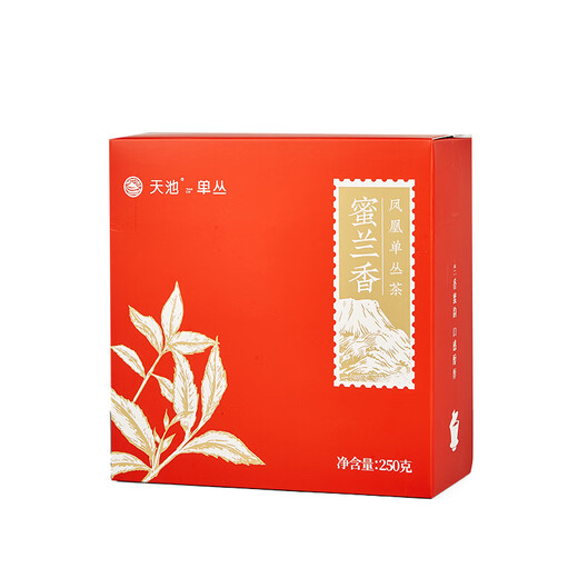 天池茶叶凤凰单枞鸭屎香乌龙茶潮州单枞茶叶高山春茶新茶礼盒送长辈 蜜兰香250g*1盒