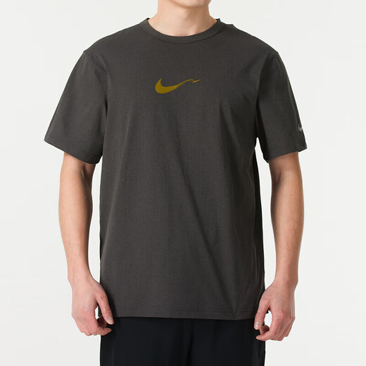 耐克（NIKE）男夏季Dri-FIT速干运动套装 跑步健身训练服潮流时尚冰丝休闲衣裤 HV4882/短袖T恤 上装 S