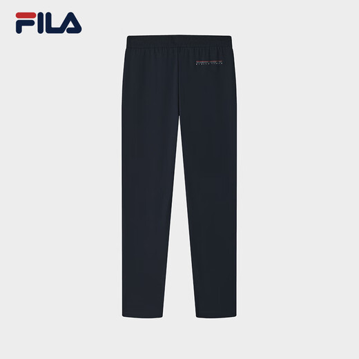 FILA 斐乐官方男士针织长裤2025夏季新款基础运动裤子 传奇蓝-NV M 170/80A/M