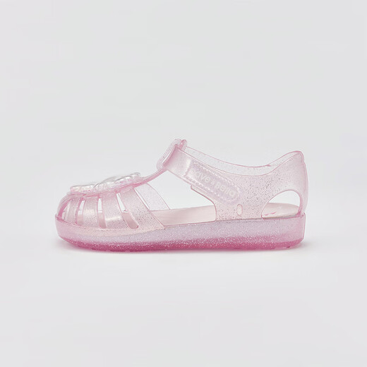 David Bella Kurome co-branded girls' sandals baby slippers summer children's jelly crystal slippers