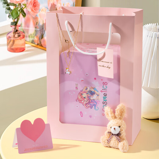 皇恩儿童节首饰礼盒套装女孩公主过家家高档玩具发饰品7-14岁生日礼物 梦幻粉发饰礼盒【基础147件套】 高档发饰礼盒/送礼佳品女童玩具