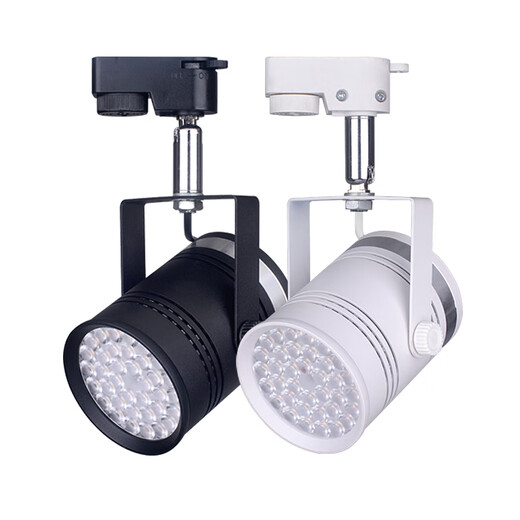 60W hook-type jewelry light exhibition light Huangshi jewelry store track light exhibition booth display cabinet LED spotlight 60W white-track type-warm white light 4000K