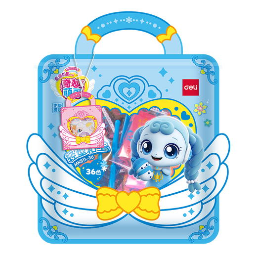Deli (deli) maravilloso y lindo 36 color ultra ultra ligero arcilla arcilla de arcilla barro plastilina de cumpleaños para niños regalo de cumpleaños mk811-36