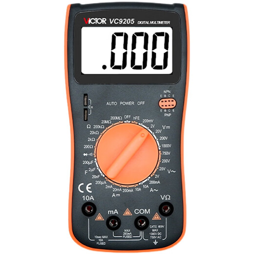 XMSJ数字万用表高精度/VC9208/VC830L/VC201/202/203表 VC9205