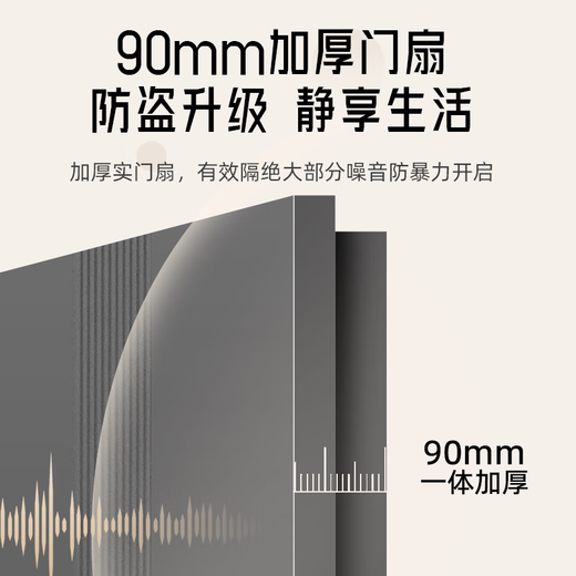 王力防盗门入户门 防撬防爆安全门4级加厚家用进户门P601【1.0】 免费送智能锁S936（仅限10名） 单门2150*1050&2250*950