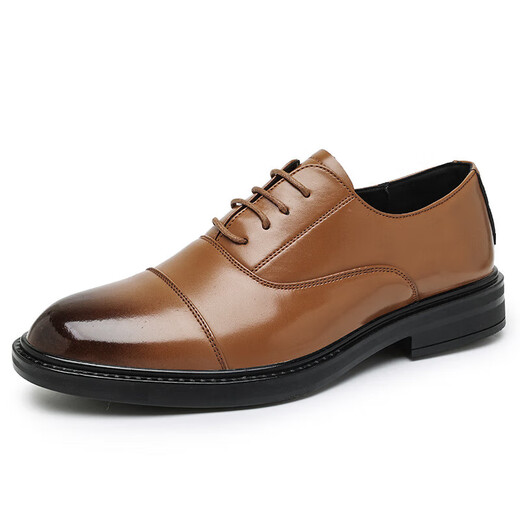 Yierkang Offizielle Website Casual Leather Schuhe Männer Britisch spitze Zehen Business Formale Wear Arbeiten Bräutigam Hochzeit Nachtclub Friseur Schwarz Koreanisch Version 6626 Schwarz 41