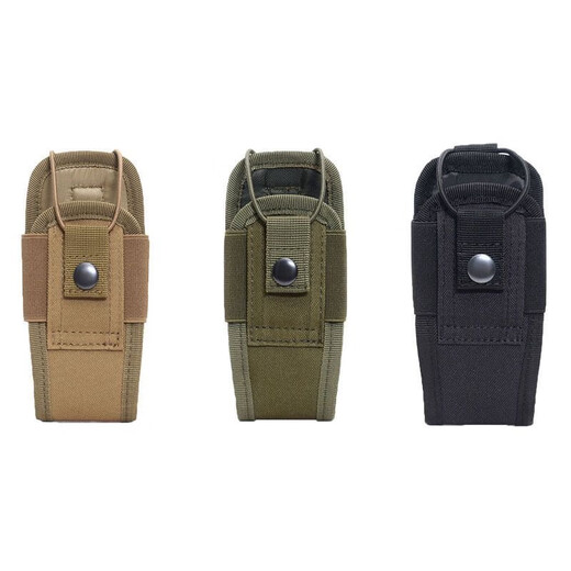 Baofeng outdoor tactical military fan walkie-talkie hanging case protective cover multi-functional mobile phone bag storage waist bag anti-drop accessories anti-fall adjustable arm strap