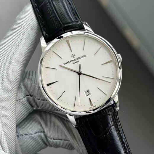 
[Second-hand 99 new] Vacheron Constantin men's watch inheritance series mechanical second-hand luxury watches Rui watches Crazy high-Qiqiang watches recycling 40mm white platinum disc 85180/000G-9230