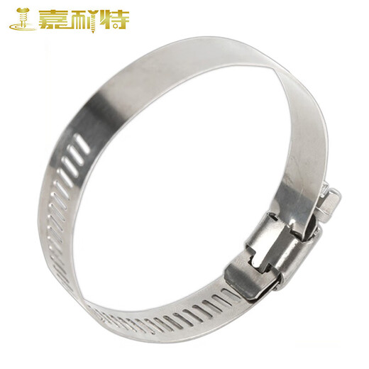Garnet 304 stainless steel clamp, hose clamp, pipe clamp, buckle pipe clamp, water pipe gas pipe tightening clamp, fixed clamp ring, diameter 105-127mm (5 pieces)