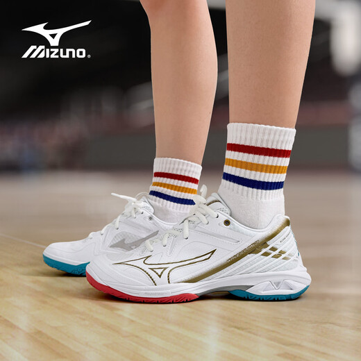 
MIZUNO Mizuno new badminton shoes WAVE CLAW 3 Eagle Claws 3 generation lightweight cushioning professional training sneakers Mandarin duck color Eagle Claws 3 generation [WAVE CLAW 3] 41 (265mm)