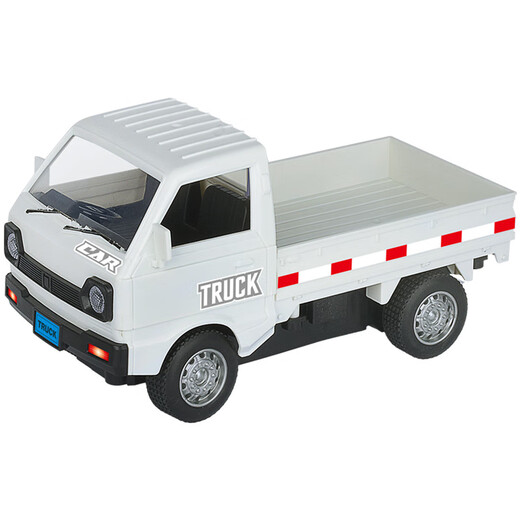 Wuling Hongguang Fernbedienung kleiner LKW-Drift Simulation Fernbedienung Auto Boy Toy Gift Engineering Auto Elektrische Fernbedienung [Silber] 1:16 Fernbedienung Micro Card Drift Small LKW mit 1 Satz wiederaufladbarer Batterien + Charger-Send-Fernbedienung