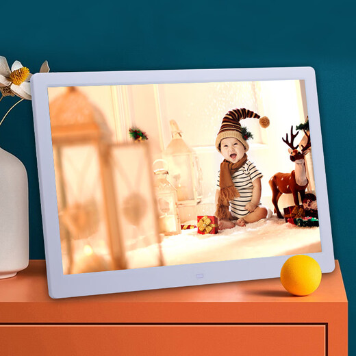 Batería de litio Marco de fotos digital de 15 pulgadas Álbum de fotos electrónico de alta definición de 10 pulgadas Álbum de fotos electrónico de 13 pulgadas Pantalla LED Reproductor de calendario de video 13 pulgadas sin memoria