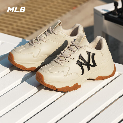 MLB鞋子男女老爹鞋厚底增高百搭运动休闲鞋四季3ASHBWS4N-50CRS-230