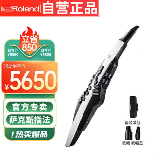 
Roland (Roland) AE20 electric hair tube electronic saxophone blow tube adult elderly electronic tube blowing instrument + piano bag
