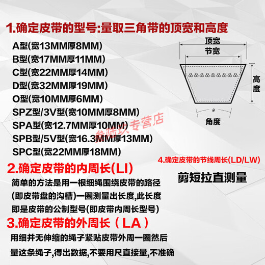 CLCEYAV13X17X齿形带三角皮带B型A型1422 1430 1435 1448 1450 1460 A型AV13X1473Li外圈1528La欧标65
