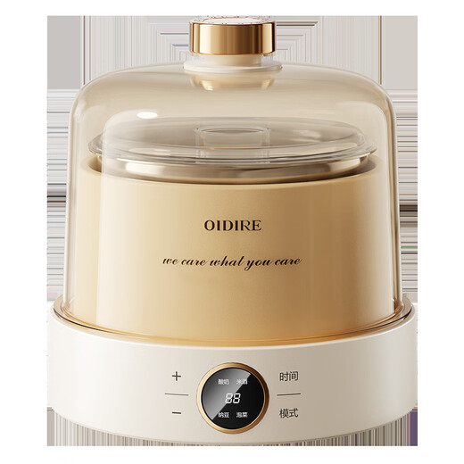 OIDIRE玻璃酸奶机多功能分杯内胆智能恒温全自动自制发酵家用纳豆机 ODI-SA23(玻璃内胆+4分杯)